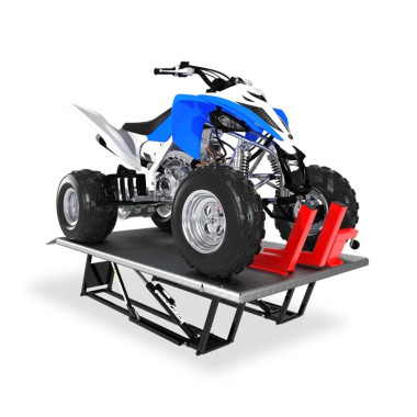 Quickjack Motorcycle/ATV Lift Platform w/ Front Wheel Vise - Commercial
