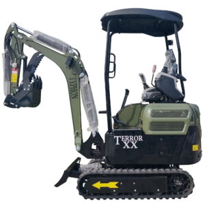 4,000 lb TYPHON TERROR XX Mini Excavator Rubber Track | Kubota D902 Diesel Engine USA 2025