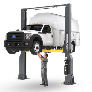BendPak, 20000lb Capacity Clearfloor High-Rise 192in. Height, Capacity 20000 lb, Max. Rise 6.9 ft, Horsepower 5 HP, Model# 20AP-192