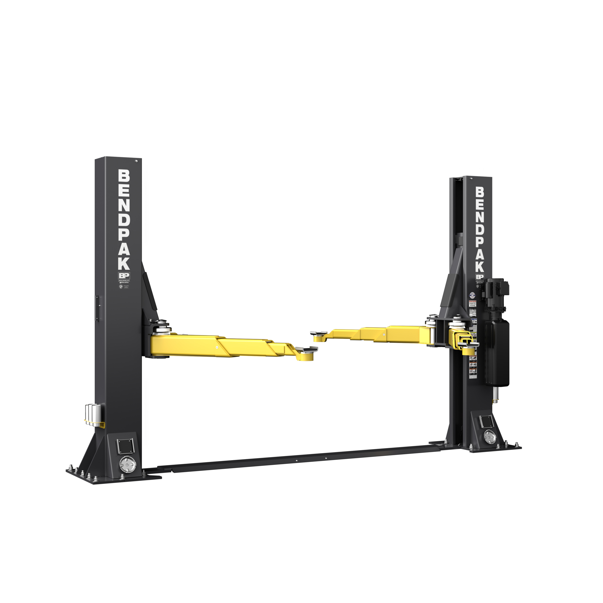 BendPak, 10000lb. Capacity Short-Rise Lift, Capacity 12000 lb, Max. Rise 3.8 ft, Horsepower 5 HP, Model# 12AP-SRT - Greg Smith Equipment Sales
