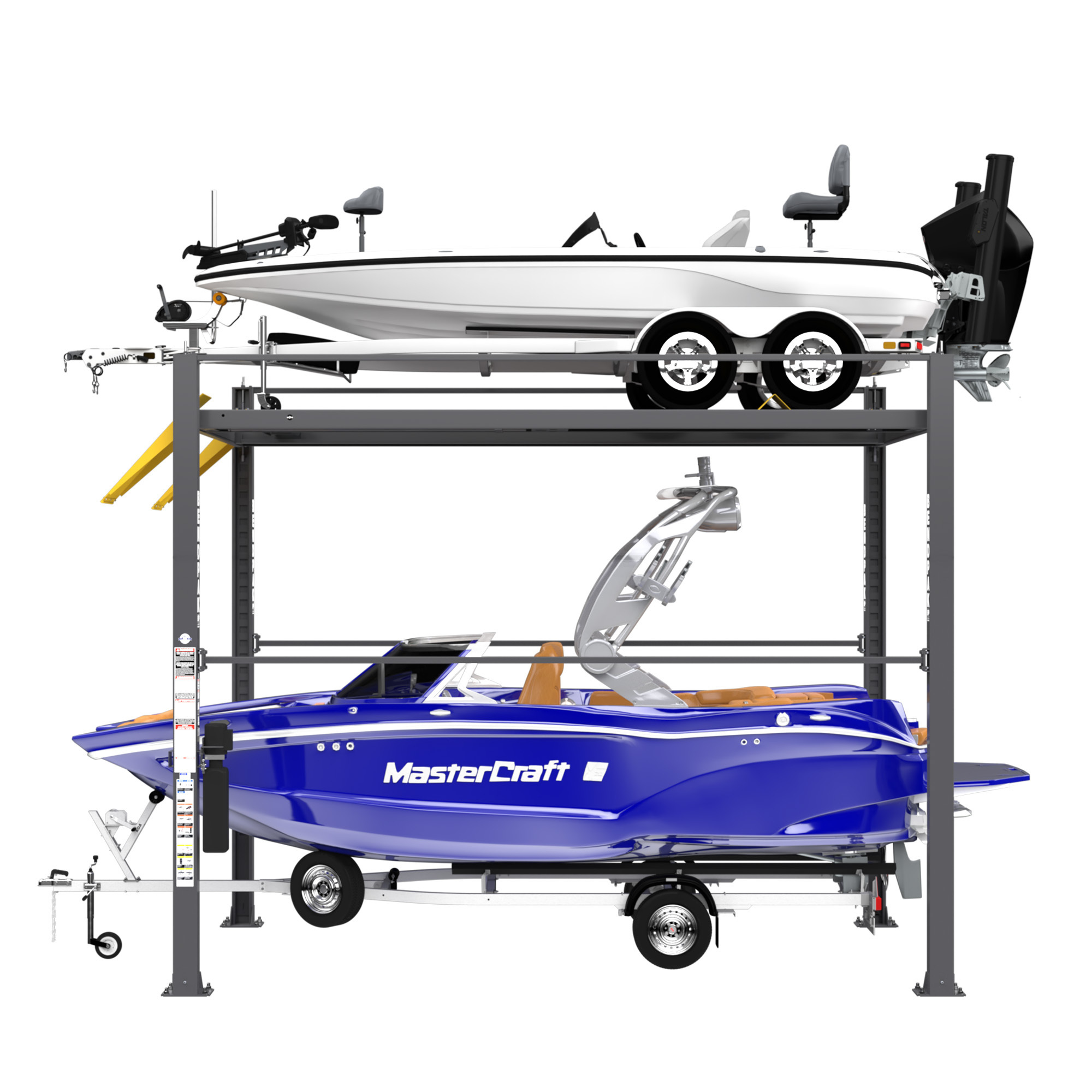 BendPak, Vehicle Boat Storage Lift 7500Lb Capacity, Capacity 7000 lb, Max. Rise 12 ft, Horsepower 3 HP, Model# HD-7500PBX - Greg Smith Equipment Sales