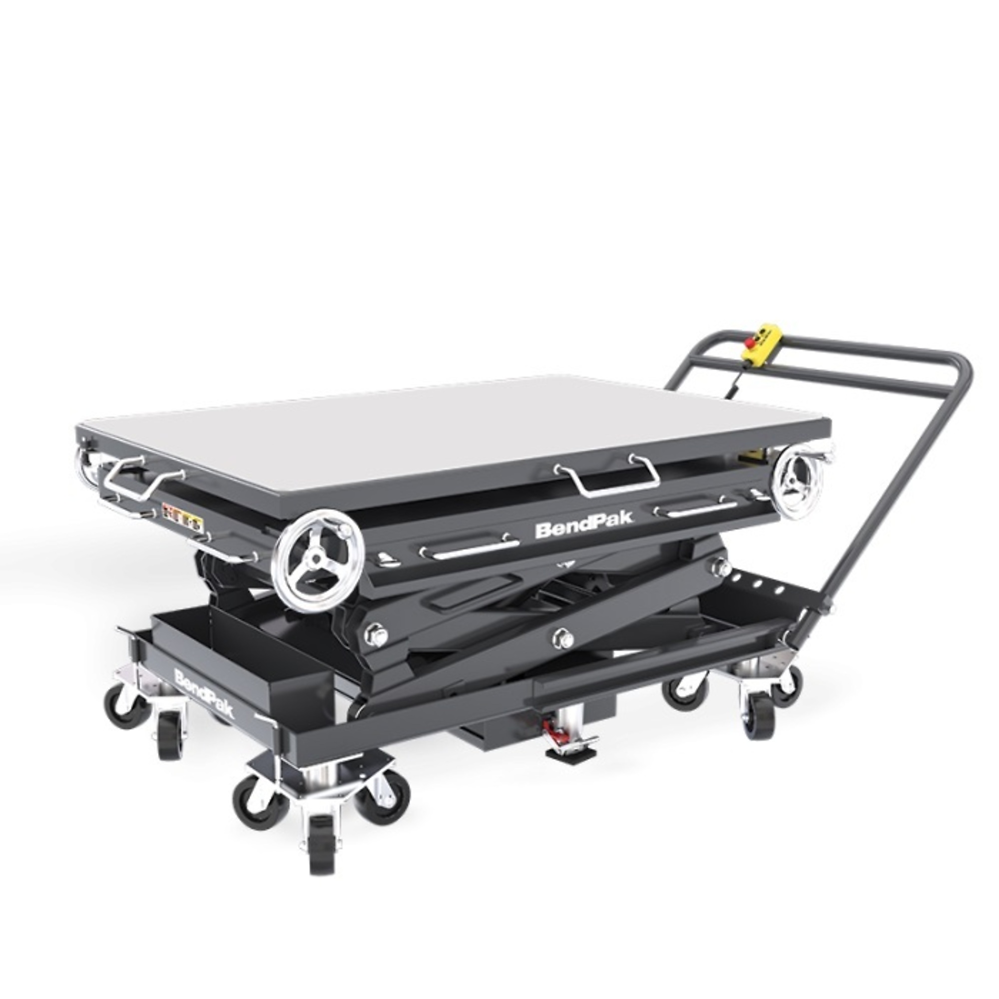 BendPak, 4.500Lb. Cap. EV Battery Lift Rechargeable 12V, Capacity 4500 lb, Max. Lift Height 72 in, Collapsed Height 34.25 in, Model# EVS4500 - Greg Smith Equipment Sales