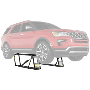QuickJack 6000TLX Portable Car Lift Bundle — 6,000-Lb. Capacity, Wall Hangers, Pinch-Weld Blocks, Model# 6000TLX-110V Package