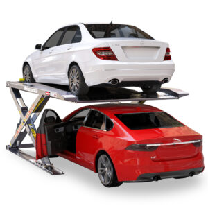 Autostacker Parking Lift — 6,000-Lb. Capacity, Low-Profile, Galvanized Deck, 208-240V, 50/60Hz, 1-Phase, Model# A6S-OPT1-220V