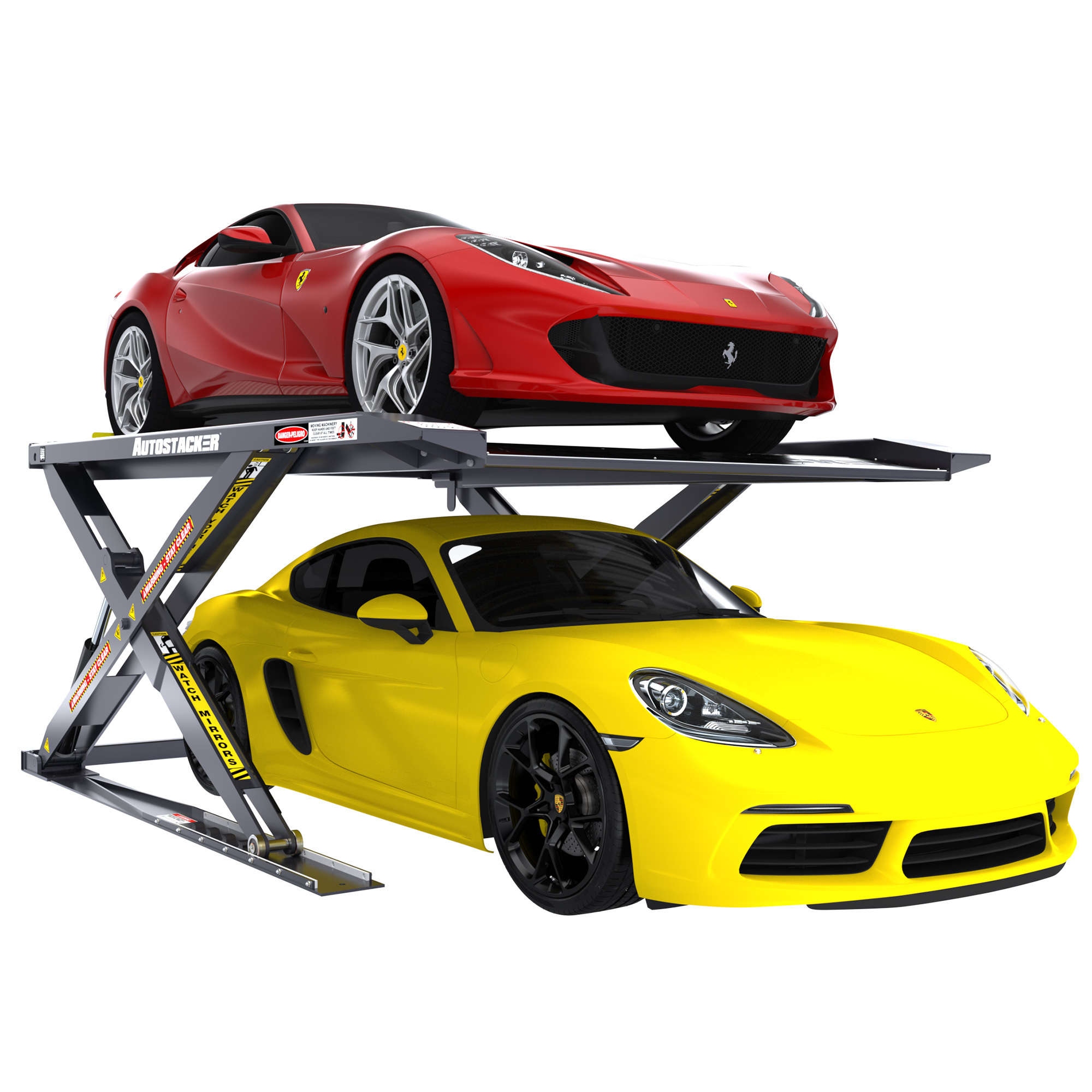 Autostacker Extra-Wide Parking Lift — 6,000 Lb. Capacity, Standard Console, 110V, 50/60Hz, 1-Phase, Model# A6W-OPT1-110V - Greg Smith Equipment Sales