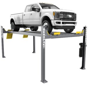 BendPak HDS-14XT Four-Post Lift — 14,000-Lb. Capacity, High-Rise, 227.5in. Runways, 83in. Maximum Rise Height, Model# HDS-14XT