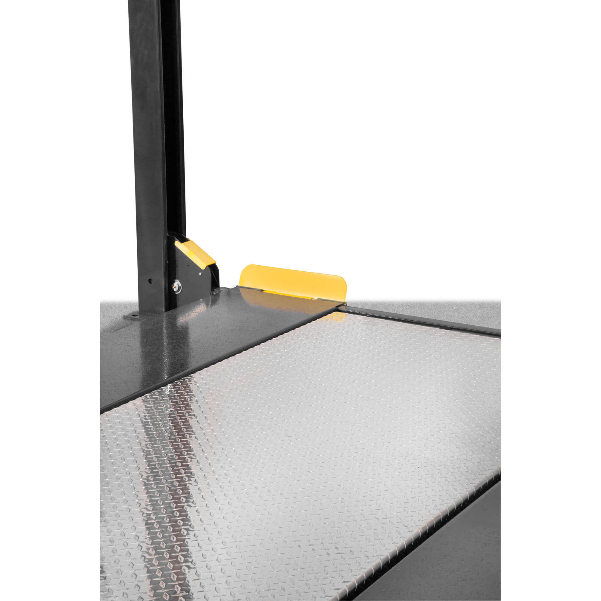 BendPak Aluminum Deck Long-Wide Runway Setting — 4-Post Lift, Diamond Plate, Pair, Model# Aluminum_Deck-Long-Wide - Greg Smith Equipment Sales