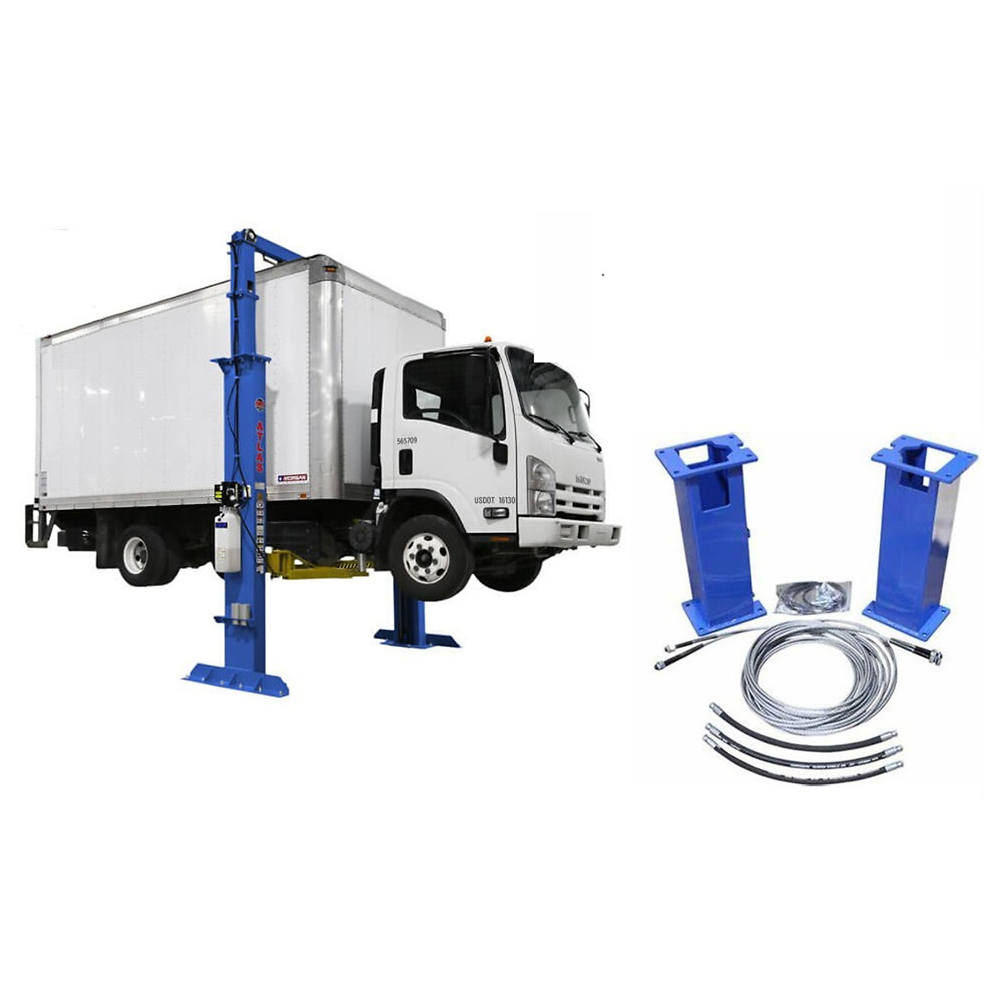 Atlas Automotive Equipment Platinum PVL15 Lift with Extension Kit, Model# ATEAP-PVL15-EXT-FPD - Greg Smith Equipment Sales