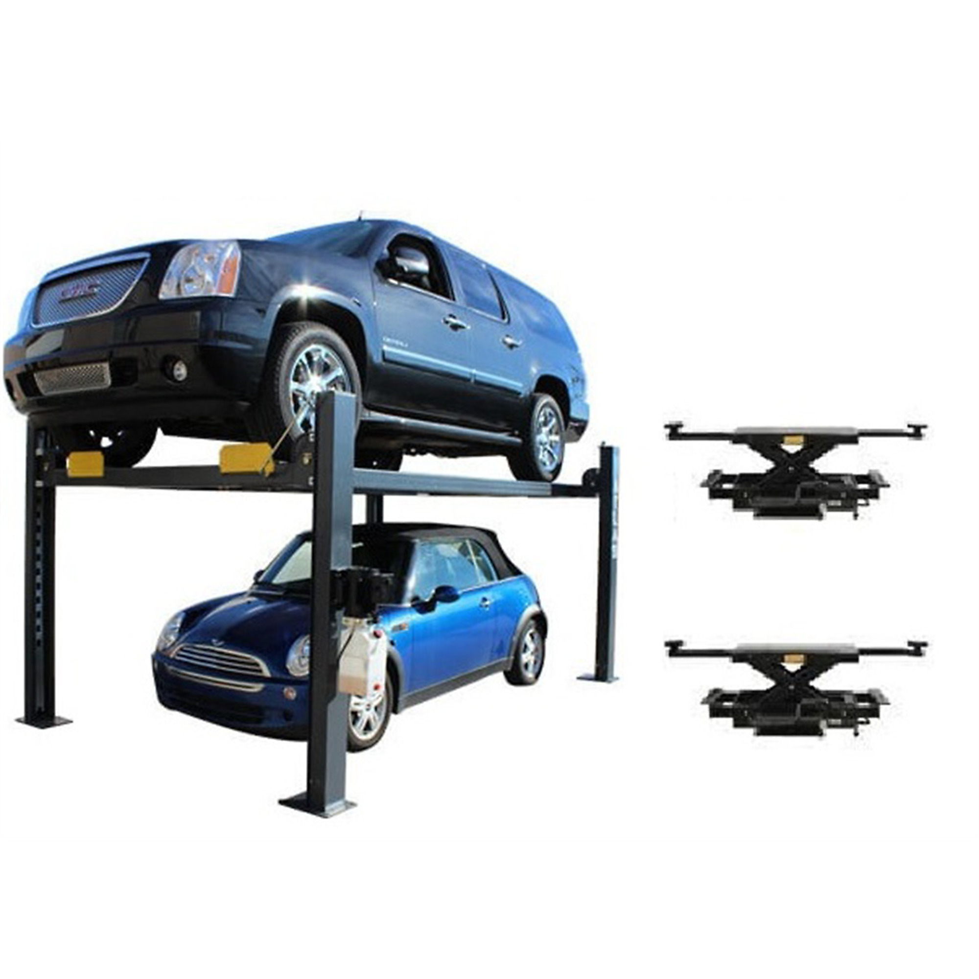 Atlas Automotive Equipment Premium 4-Post Lift with RJ35 Sliding Jacks Combo, 8000-Lb. Capacity, Model# ATEATTD-408SL-COMBO-FPD - Greg Smith Equipment Sales