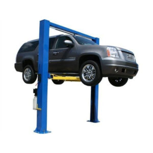 Atlas Automotive Equipment 2-Post Overhead Vehicle Lift — 13ft. Minimum Ceiling Height, 10,000lb. Capacity, Clear Floor, Extra Tall/Wide, Symmetric Arms, Single Point Lock Release, Model# ATEATTD-OHX10000X-FPD