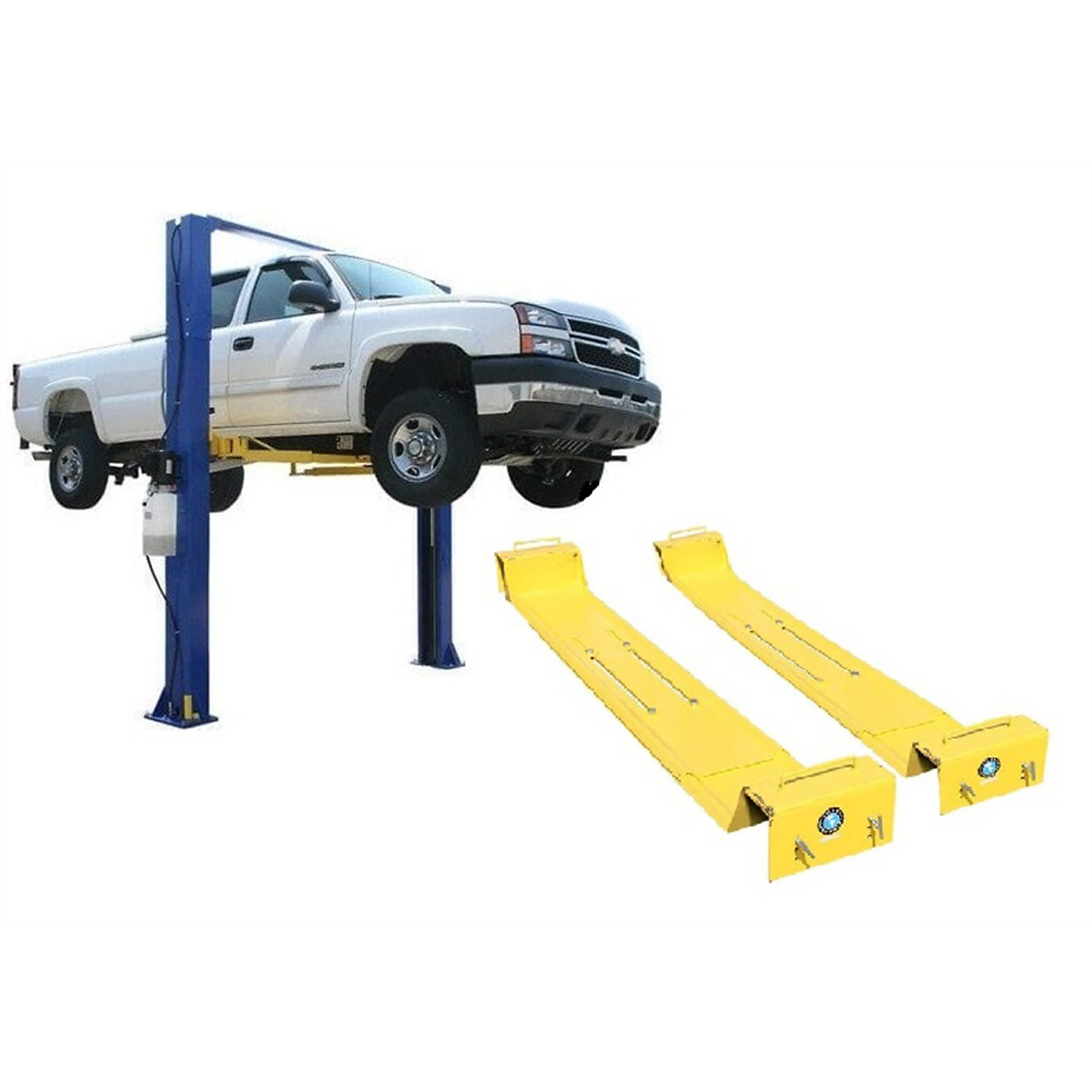 Atlas Automotive Equipment 9KOHX Automotive Lift with Lawnmower Adapter Combo, Model# ATEXH-9KOHX-COMBO-FPD - Greg Smith Equipment Sales
