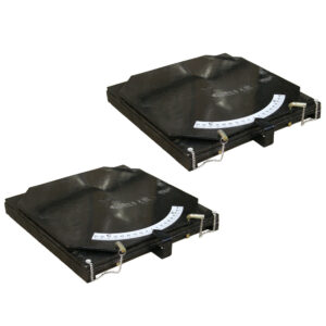 Atlas Automotive Equipment Alignment Turntables with Gauge — 1 Pair, Model# ATEATPK-TURNTABLES
