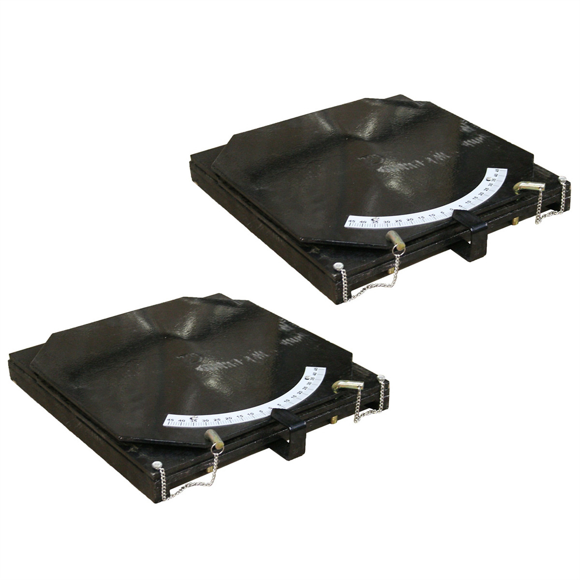 Atlas Automotive Equipment Alignment Turntables with Gauge — 1 Pair, Model# ATEATPK-TURNTABLES - Greg Smith Equipment Sales