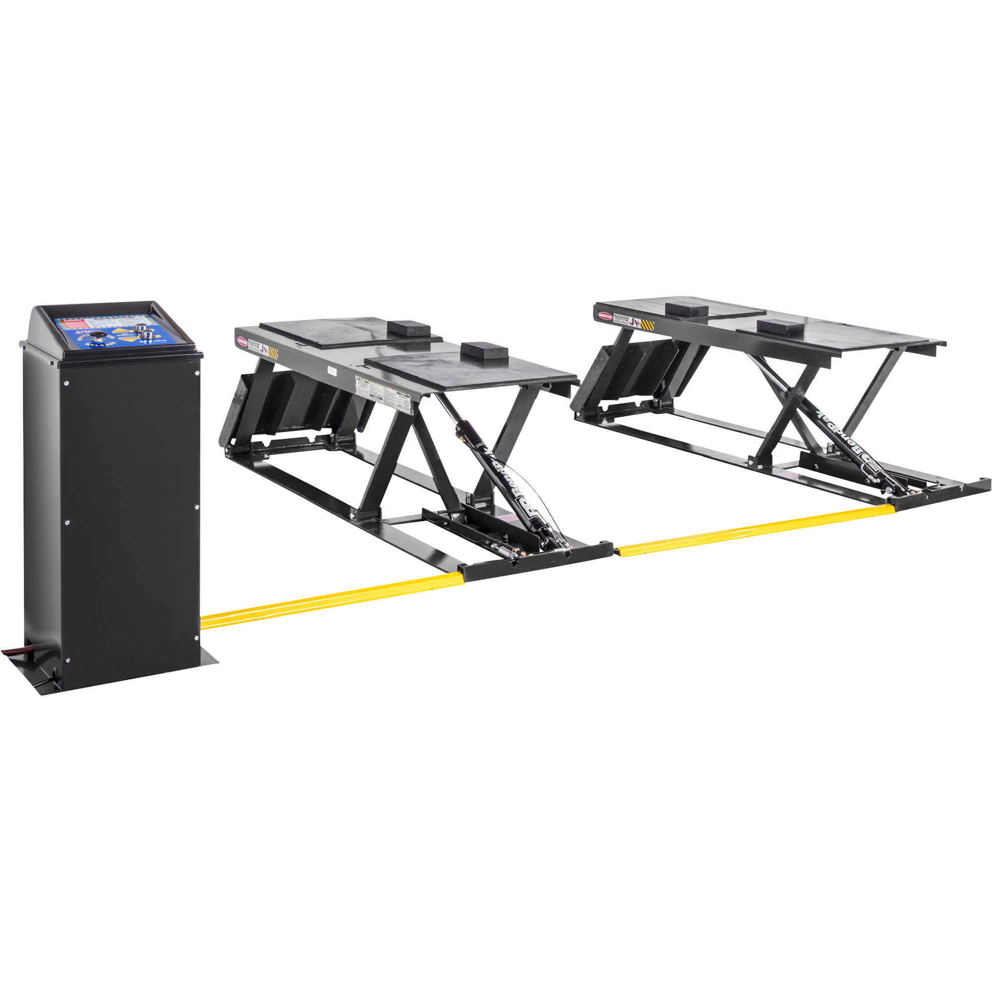 BendPak Low-Rise, Open-Center Electric/Hydraulic Pit Lift, 9000-Lb. Capacity, Model# P-9000LTF - Greg Smith Equipment Sales