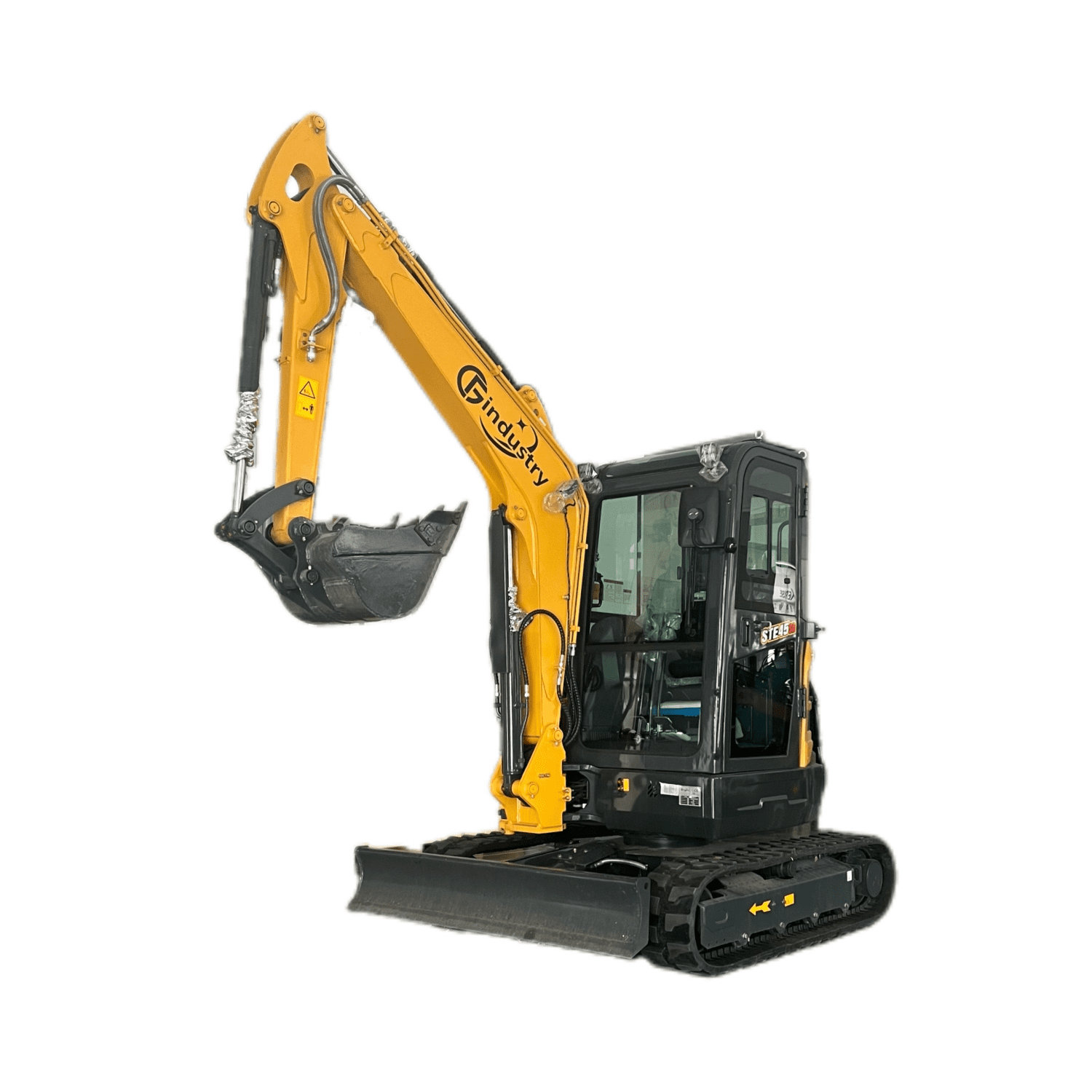 AGT 3.8Ton Mini Excavator 25HP Yanmar Diesel Engine w/ Hydraulic Thumb &A/C NEW | STE45SR - Commercial