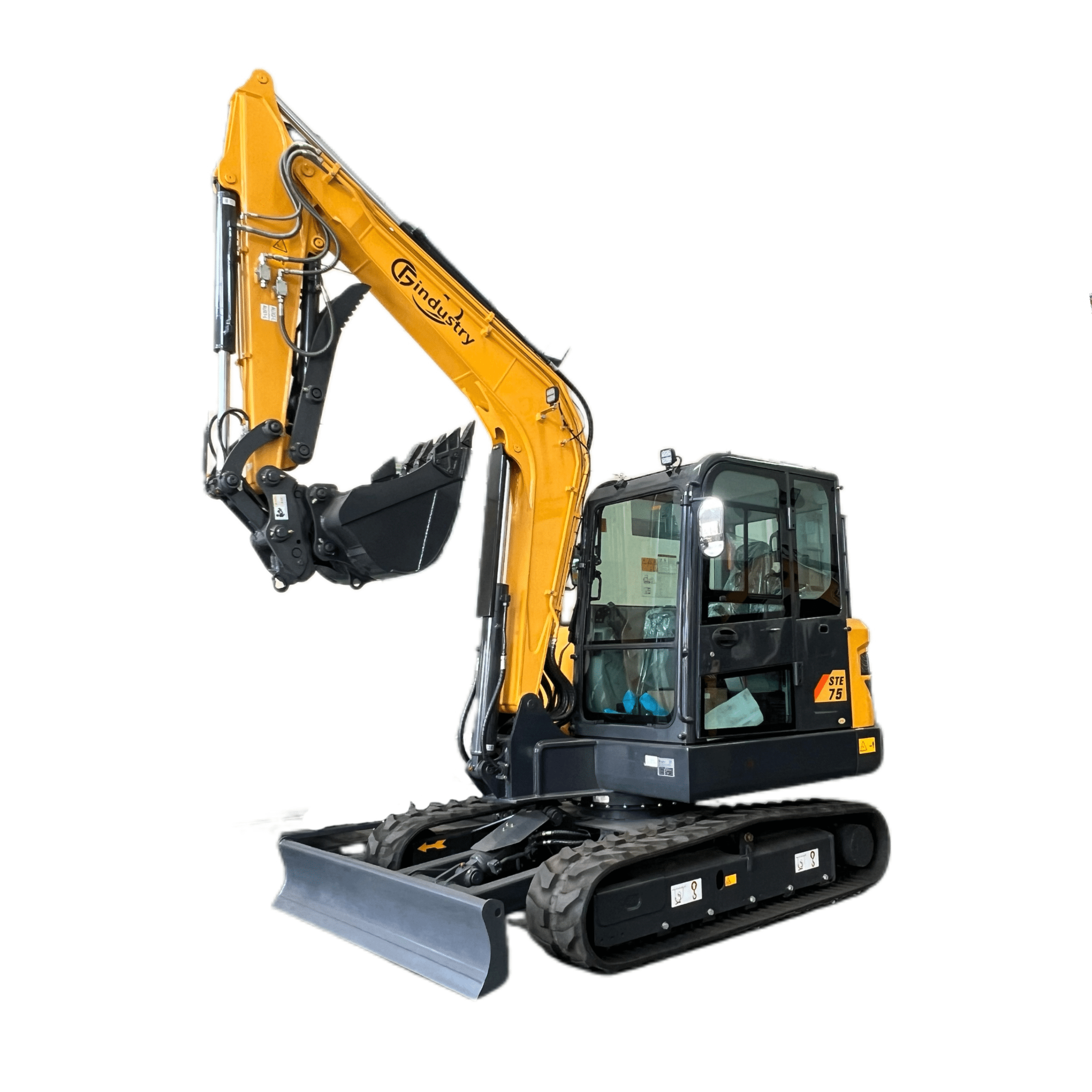 AGT 6Ton Kubota Engine Mini Excavator w/ Hydraulic Thumb & Pilot Control | STE75 - Greg Smith Equipment Sales