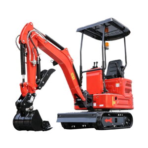 Apexyun 1.4 Ton Mini Excavator 11.4 HP Kubota Z482 90% Pre-installed Side Swing Pilot System
