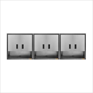 3 x Ready-To-Assemble 28-Inch Wall Cabinets