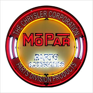 Mopar Parts 36-Inch Neon Sign