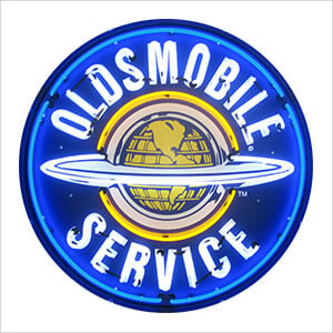 Oldsmobile Service 36-Inch Neon Sign