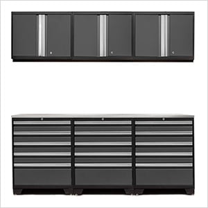 PRO 7-Piece Garage Storage Set with Stainless Steel Top