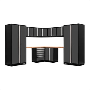 PRO Series 12-Piece Corner Set with Bamboo Tops and LED Lights