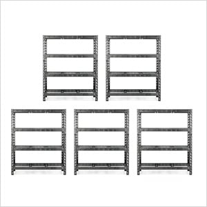 60-Inch Tool-Free Rack Shelving