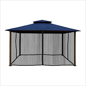 11 x 14 ft. Kingsbury Soft Top Gazebo with Mosquito Netting