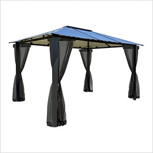 Durham Hard-Top Gazebo with Mosquito Netting