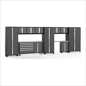 BOLD 11-Piece Project Center Set with Stainless Steel Top