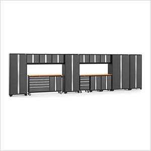 BOLD 15-Piece Project Center Set with Bamboo Top