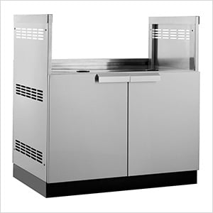 Stainless Steel 33-Inch Insert Grill Cabinet - Greg Smith Equipment Sales