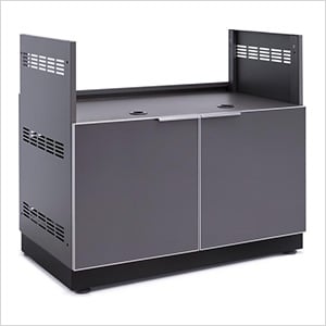 Aluminum Slate Grey 40-Inch Insert Grill Cabinet - Greg Smith Equipment Sales