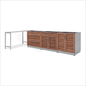 Grove 4-Piece Outdoor Kitchen Set (No Countertop)