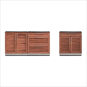 Grove 3-Piece Outdoor Kitchen Set (No Countertop)