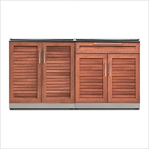 Grove 2-Piece Outdoor Kitchen Set (No Countertop)