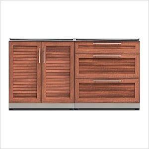 Grove 2-Piece Outdoor Kitchen Set (No Countertop)