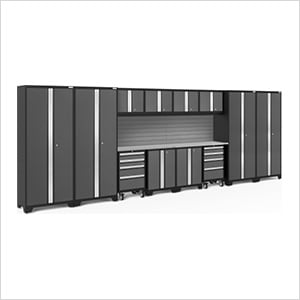 BOLD Series 14-Piece Set with Stainless Steel Top and Backsplash