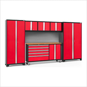 BOLD 6-Piece Project Center Set with Bamboo Top and Backsplash