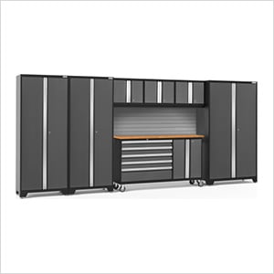 BOLD 7-Piece Project Center Set with Bamboo Top and Backsplash