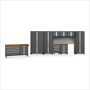 BOLD 10-Piece Project Center Set with Bamboo Top and Backsplash