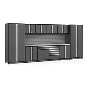 PRO Series 12-Piece Set with Stainless Steel Top and Slatwall