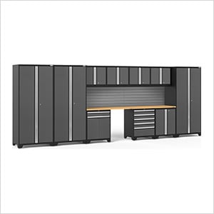PRO Series 12-Piece Set with Bamboo Tops and Slatwall