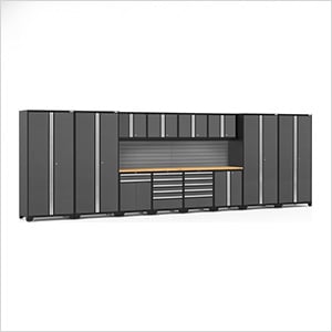 PRO Series 14-Piece Set with Bamboo Tops and Slatwall