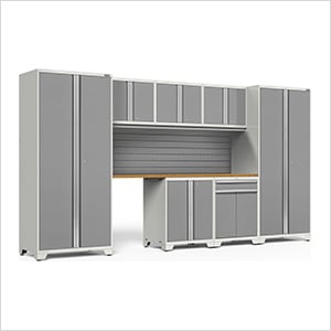 PRO Series Platinum 8-Piece Set with Bamboo Top and Slatwall