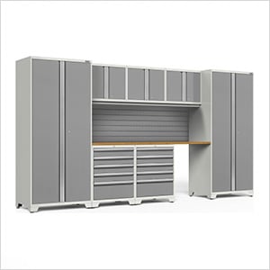 PRO Series Platinum 8-Piece Set with Bamboo Top and Slatwall