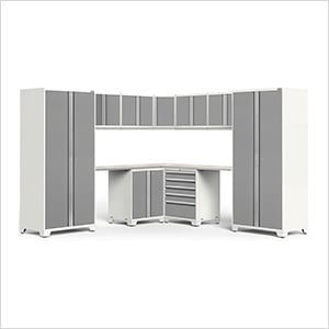 PRO Series Platinum 12-Piece Corner Set with SS Tops and LEDs