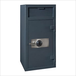 Depository Safe with Inner Locking Compartment and Combination Lock