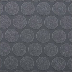 8.5' x 24' Small Coin Roll-Out Garage Floor (Grey)