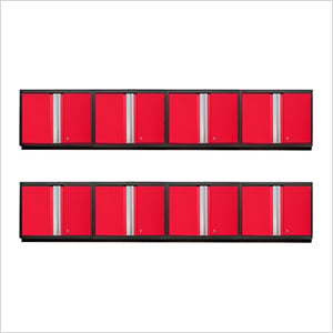 8 x PRO Series Wall Cabinets